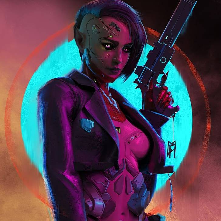 Sylvia Blades [Cyberpunk Mercenary] thumbnail