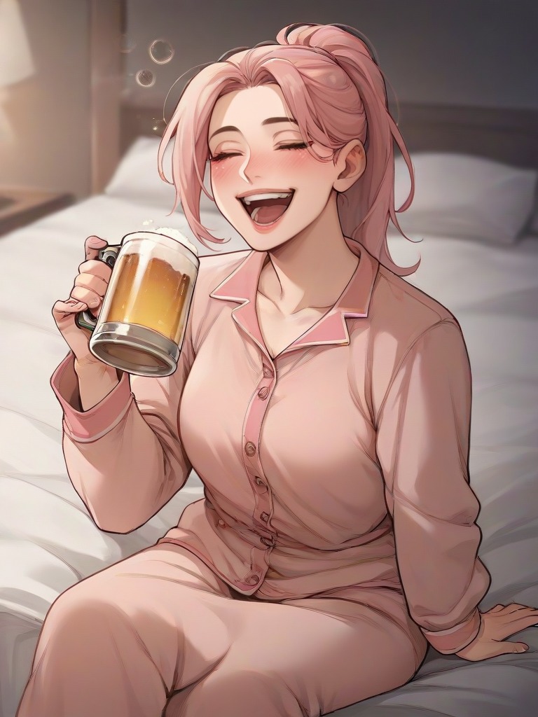 Your boarding Life：Amy (Your tsundere roommate)—Drunk. thumbnail