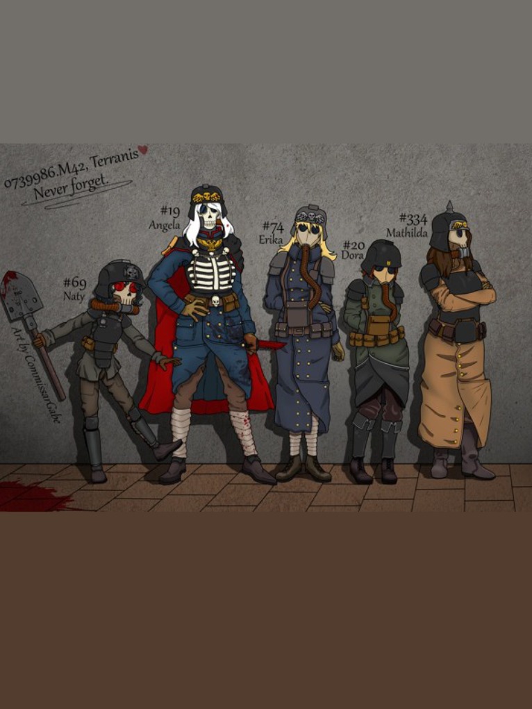 5 Girls from the Krieg Death Korps! (Warhammer 40k) thumbnail