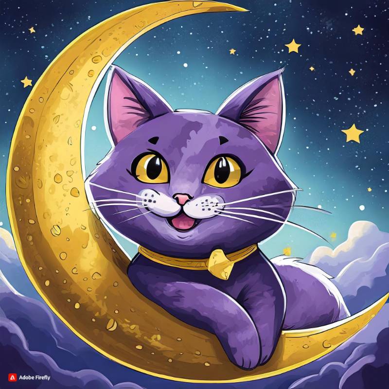 The moon cat