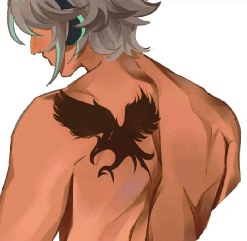 Alhaitham (wings/bird au) thumbnail