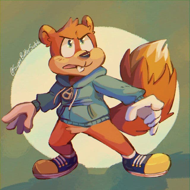 Conker the squirrel thumbnail