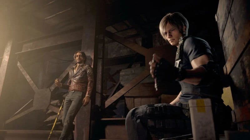 Leon Kennedy and Luis Sera thumbnail