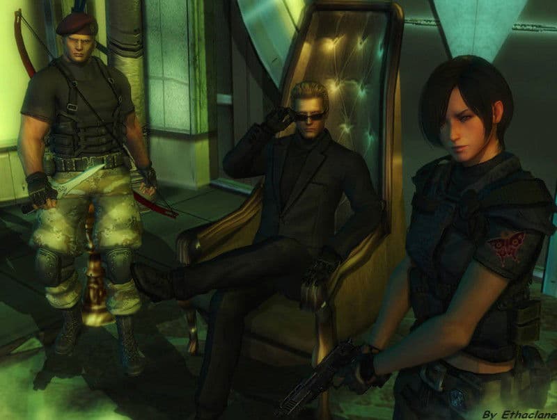 Albert Wesker and Jack Krauser thumbnail
