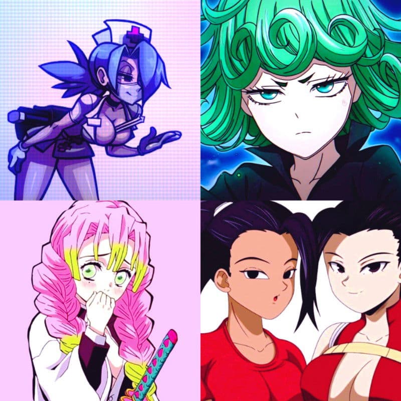 Kale, Momo, Tatsumaki, Mitsuri and Valentine thumbnail
