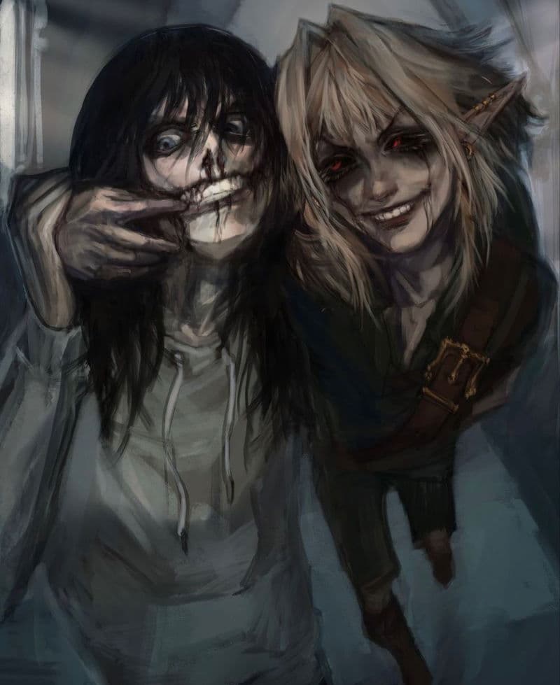 Jeff the Killer & Ben the Drowned thumbnail