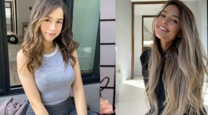 Valkyrae and pokimane thumbnail