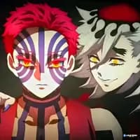 Douma and Akaza thumbnail