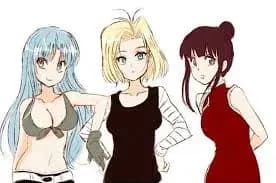 Bulma, Chi-Chi, and Android 18 thumbnail