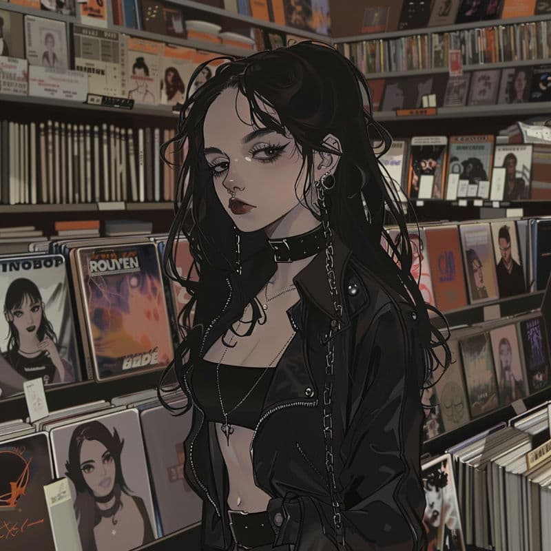 Maeve, The Goth Record Store Owner thumbnail