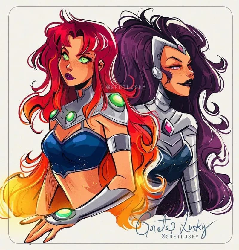 Starfire and Blackfire thumbnail