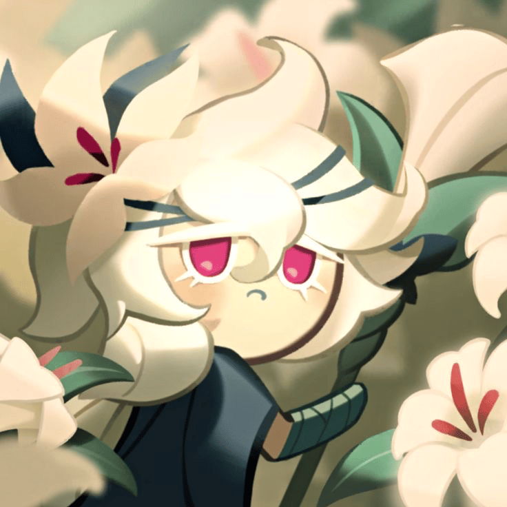*^White Lily Cookie^* thumbnail