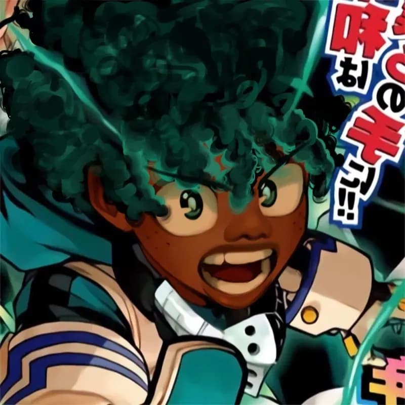 (BLACK MHA) Izuku Midoryia thumbnail