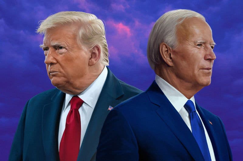 joe biden and donald trump thumbnail