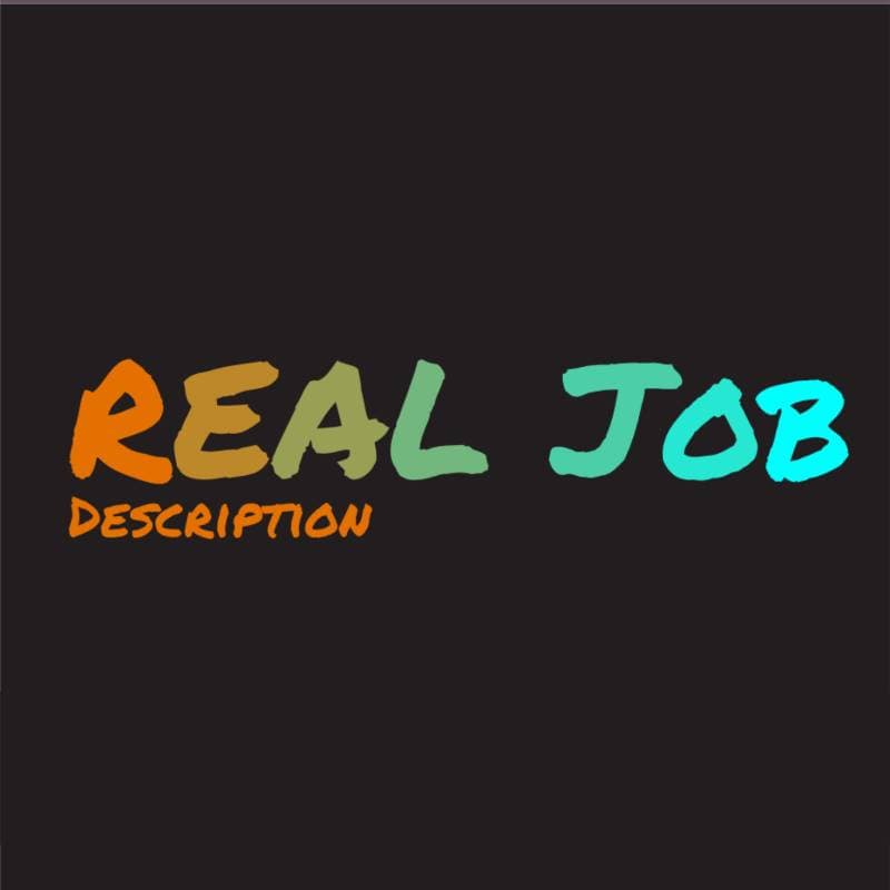 REAL Job Description thumbnail