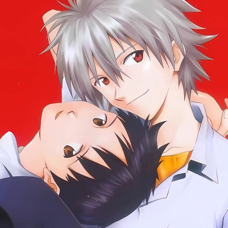 Shinji and Kaworu thumbnail