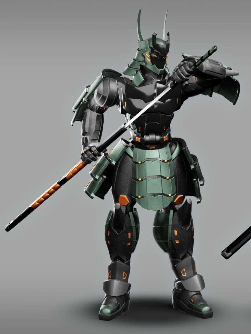 Samurai robot thumbnail