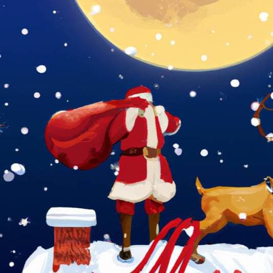 Merry Christmas AudioCards 🎅 (Text-to-speech + Image Generation) thumbnail