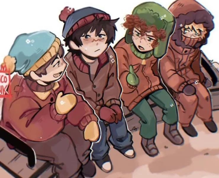 South Park main four thumbnail
