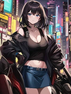 FlowGPT Cyber Girl thumbnail