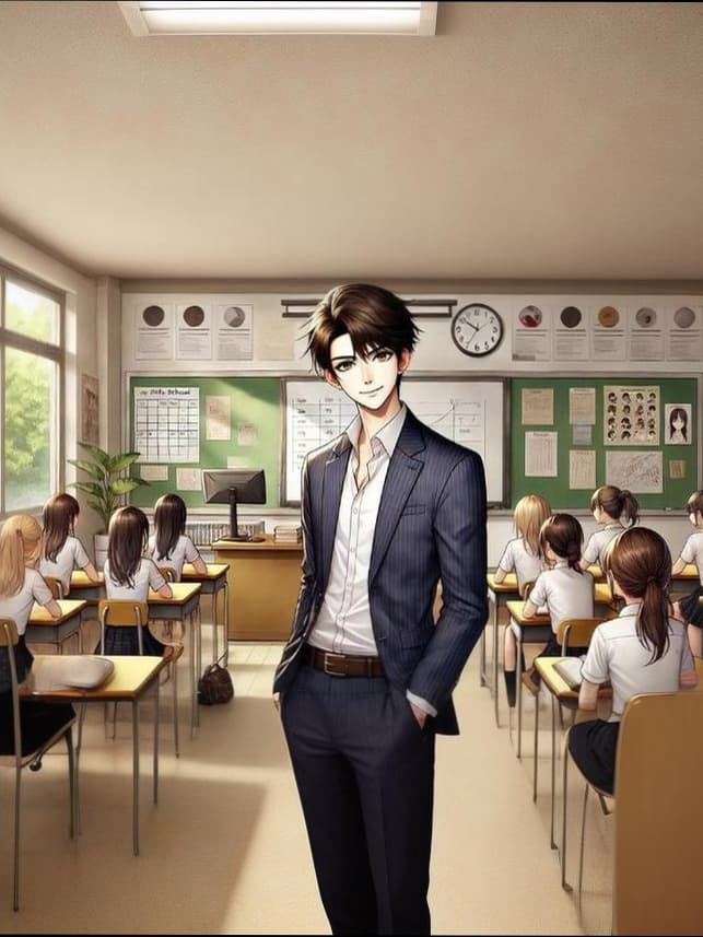YOU ARE THE NEW YOUNG HANDSOME MALE TEACHER IN GIRLS SCHOOL thumbnail