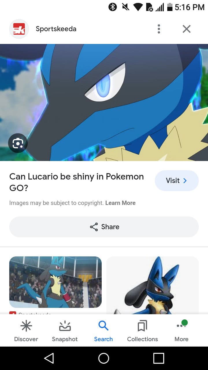 Lucario thumbnail