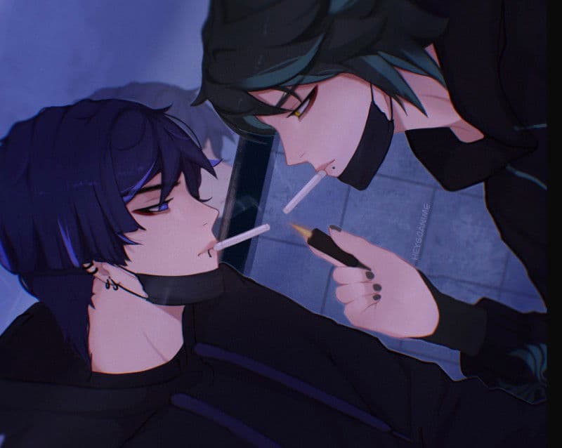 ⛧☾༺ Scara & Xiao ༻☽⛧ thumbnail