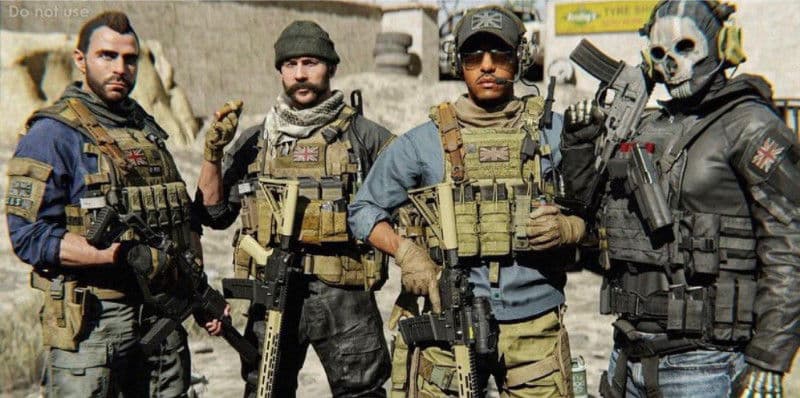 Simon Riley, John MacTavish, John Price, and Kyle Garrick thumbnail