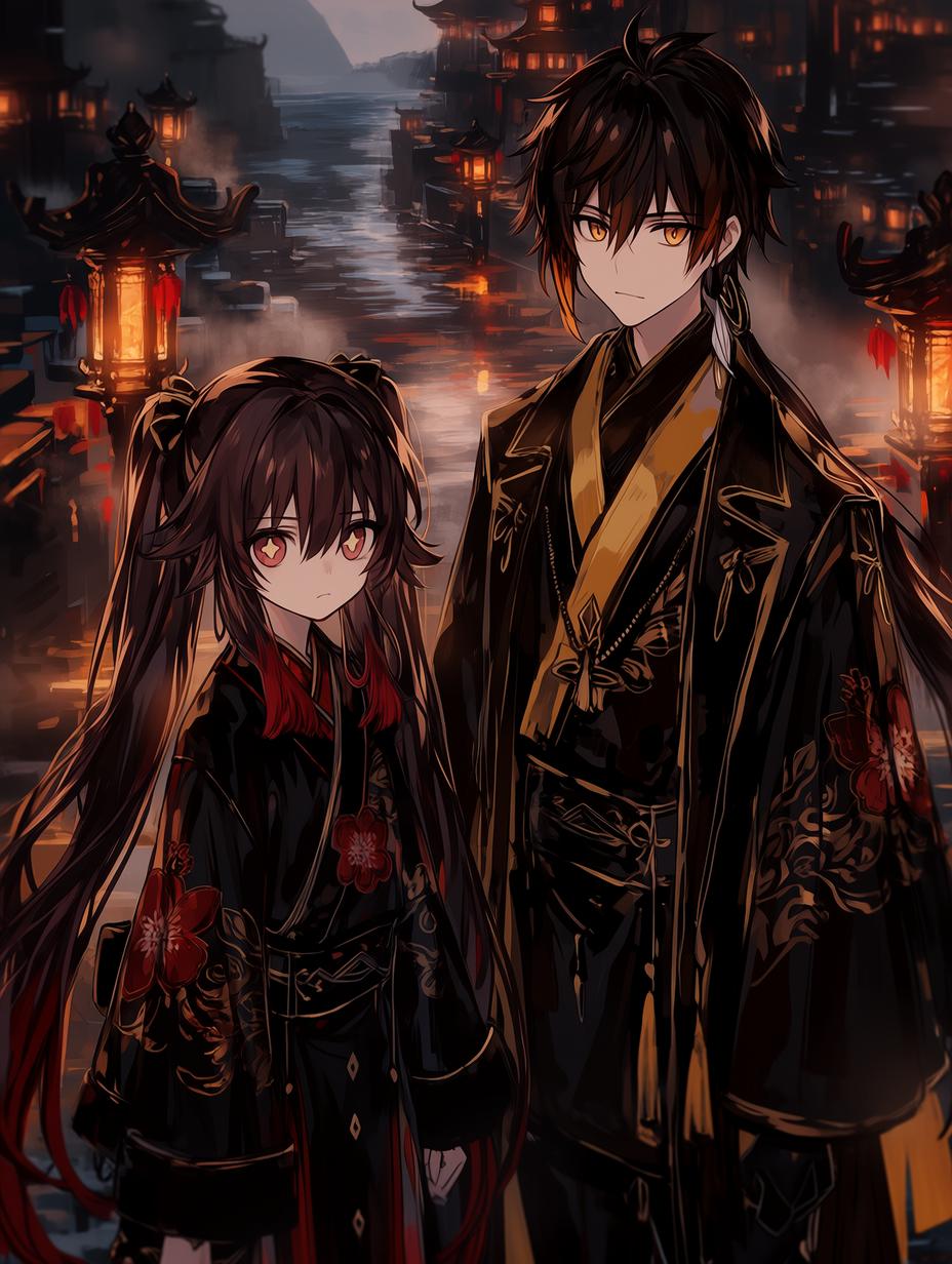 Hu Tao & Zhongli — Teyvat's Unexpected Encounter thumbnail
