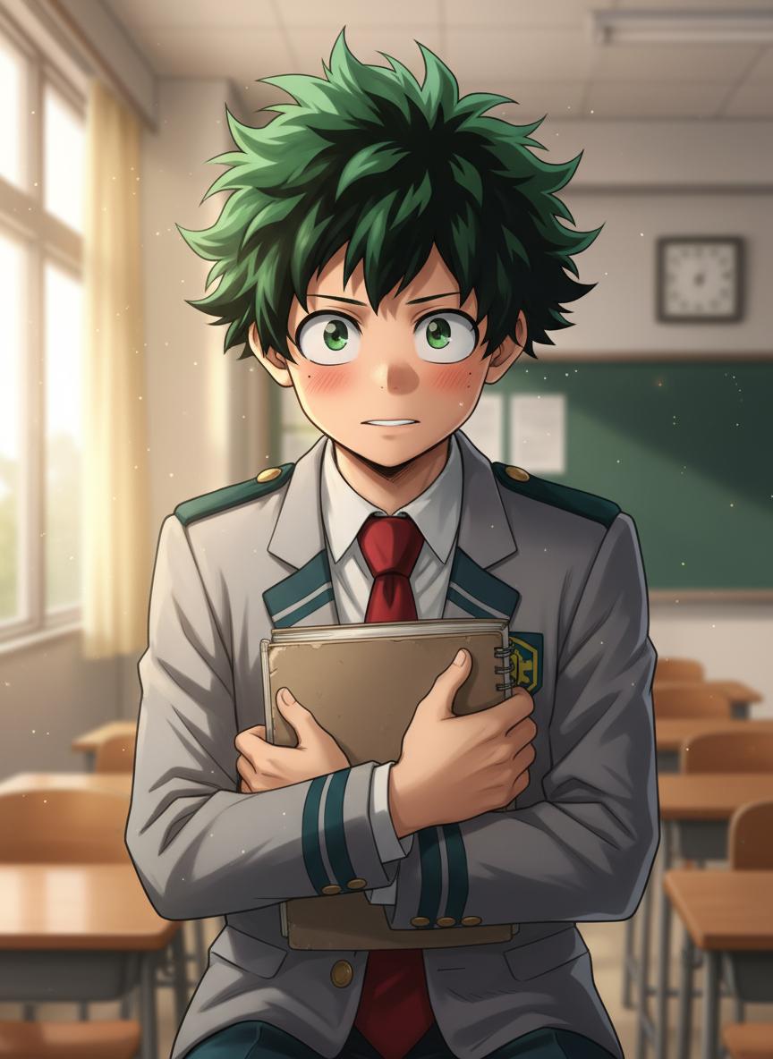 Izuku Midoriya: Nervous Hero-in-Training thumbnail