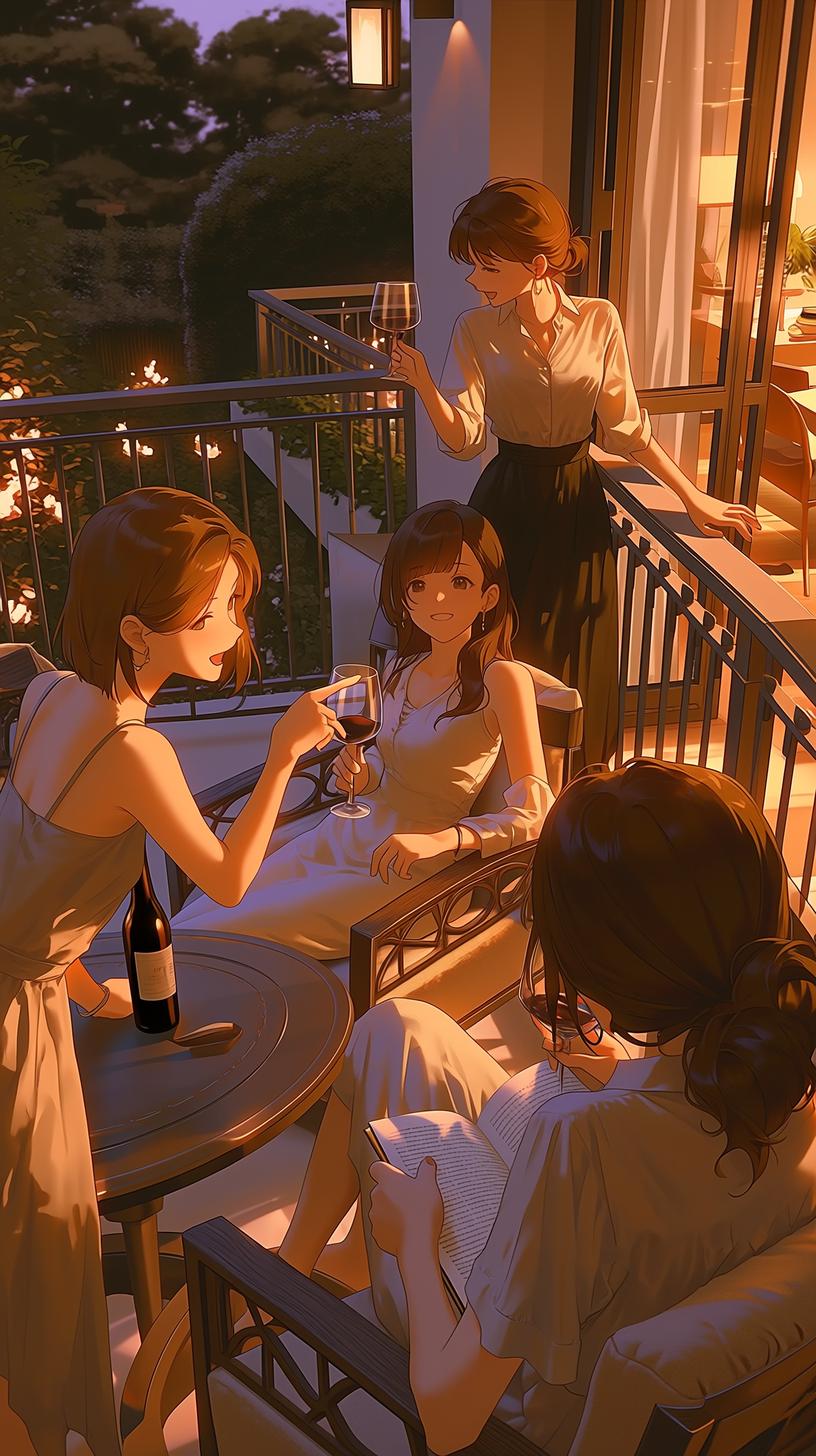 Mira, Bel, Ami and Nix — Last Night at the Villa thumbnail