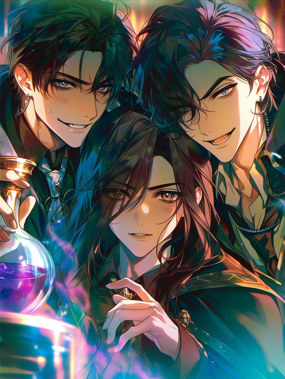 Two Alchemist Alphas, One Unmarked Omega thumbnail