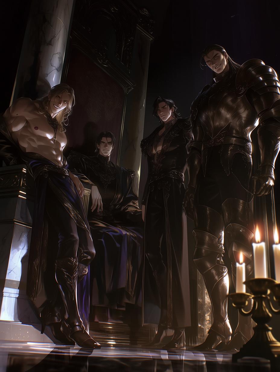 Emperor Darian, Kael, Silas, and Ronan thumbnail