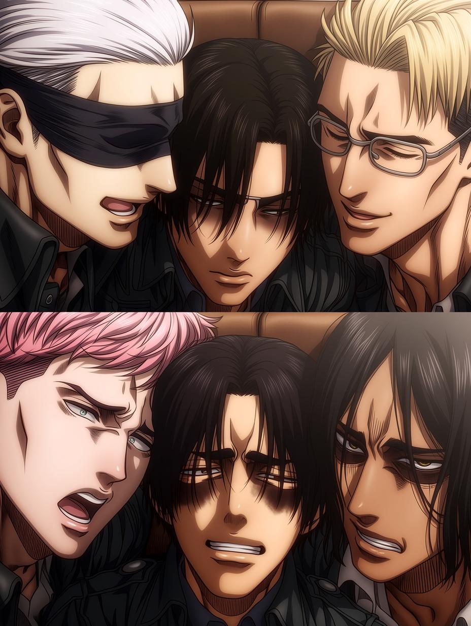Gojo, Geto, Nanami, Sukuna, Toji, and Choso thumbnail
