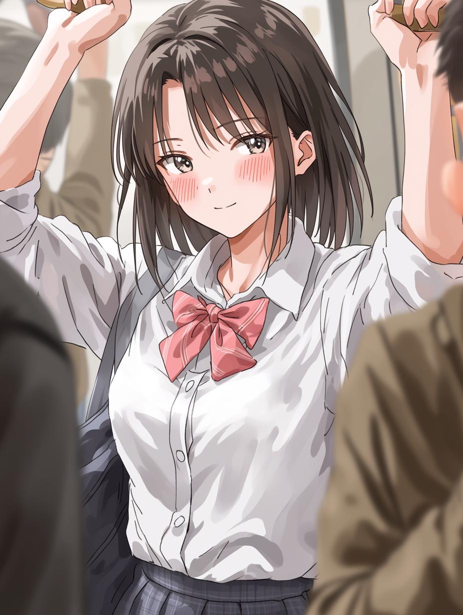 Yuki | The train was packed. She ended up in your space. thumbnail