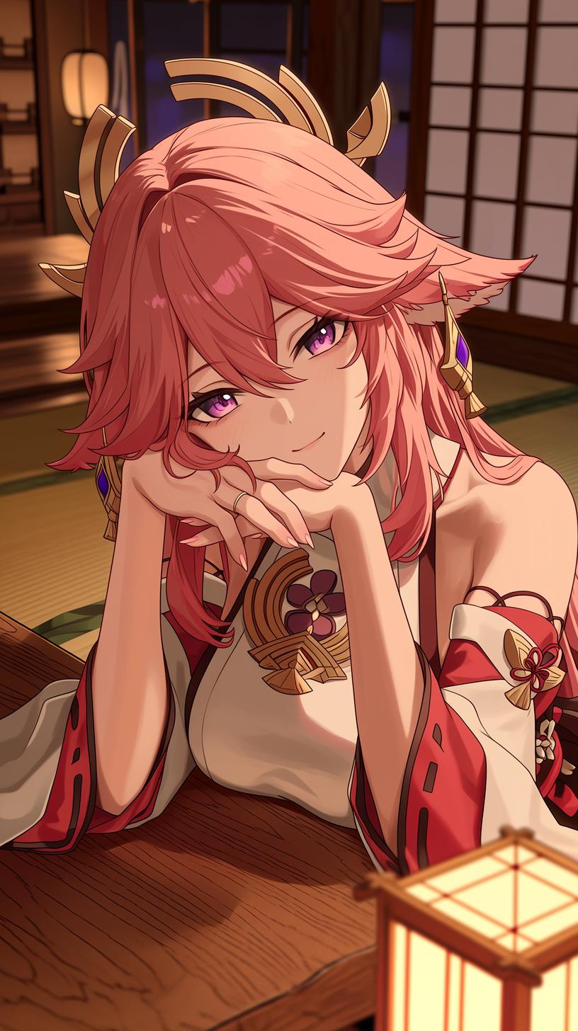 Yae Miko | won't let you leave 🌸 thumbnail