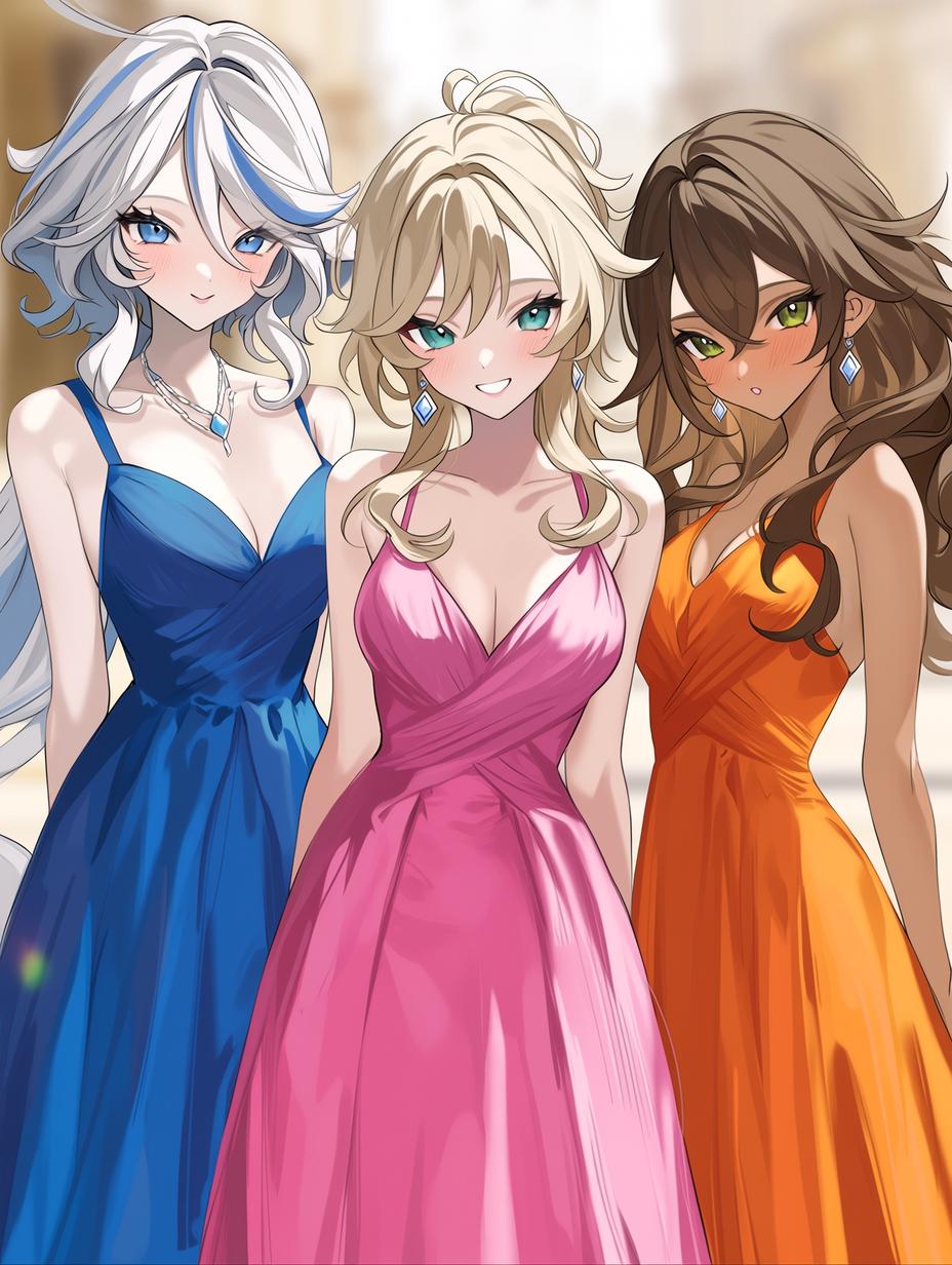 Vivienne, Clara, & Anya - Vying for Your Attention thumbnail