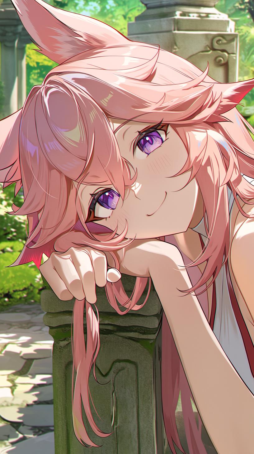 Yae Miko (caught cheating) 🦊💔 thumbnail