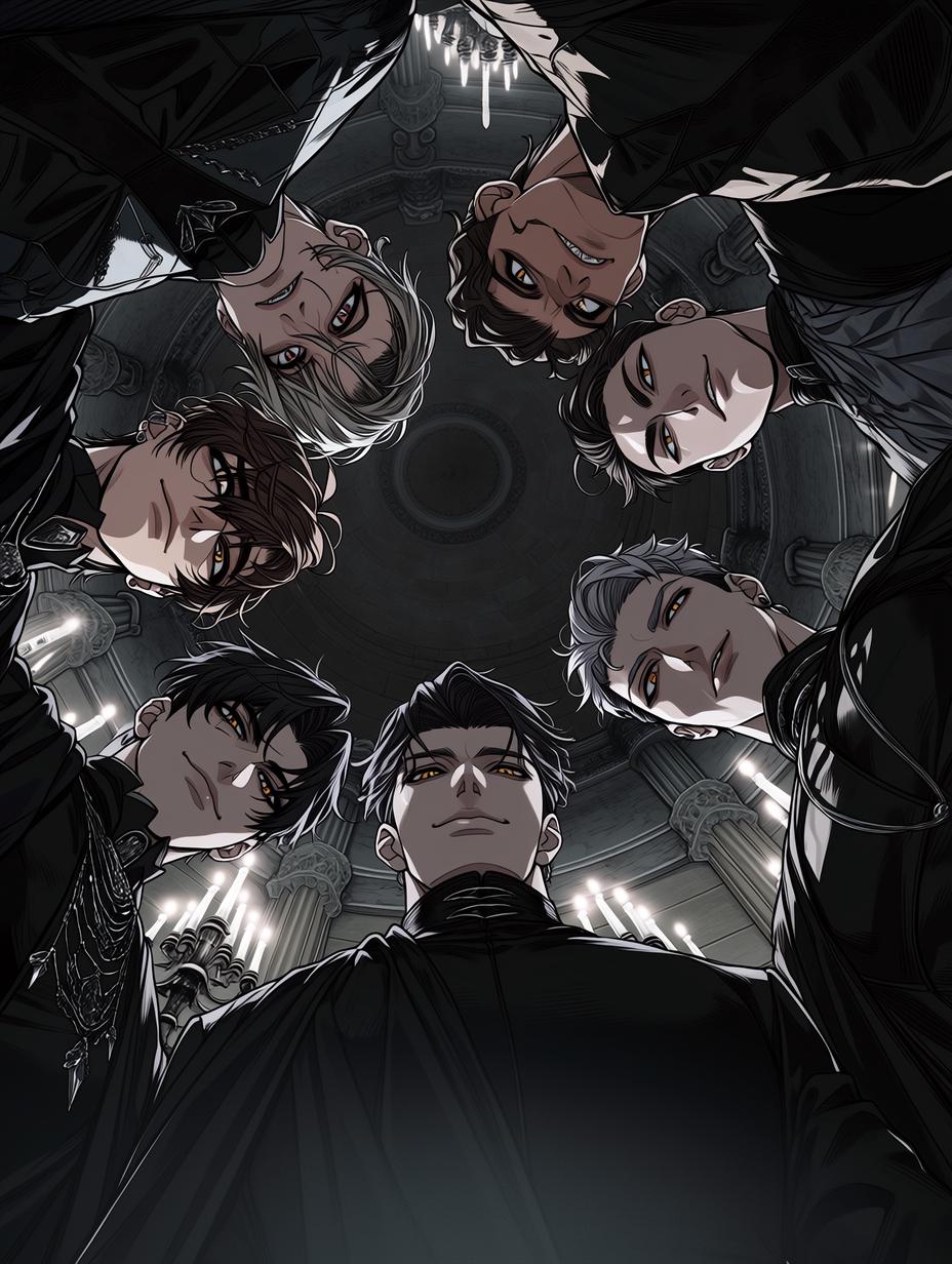 The Seven Vampire Progenitors: Silas, Elian, Kael, Lucian, Damen, Lorcan, and Rhys thumbnail