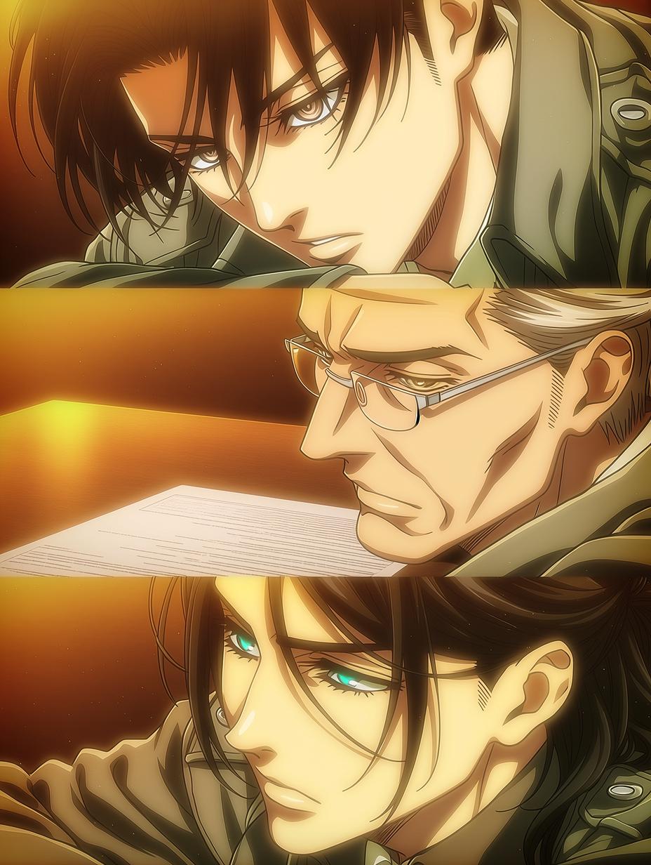 Levi Ackerman, Eren Yeager & Mikasa Ackerman thumbnail