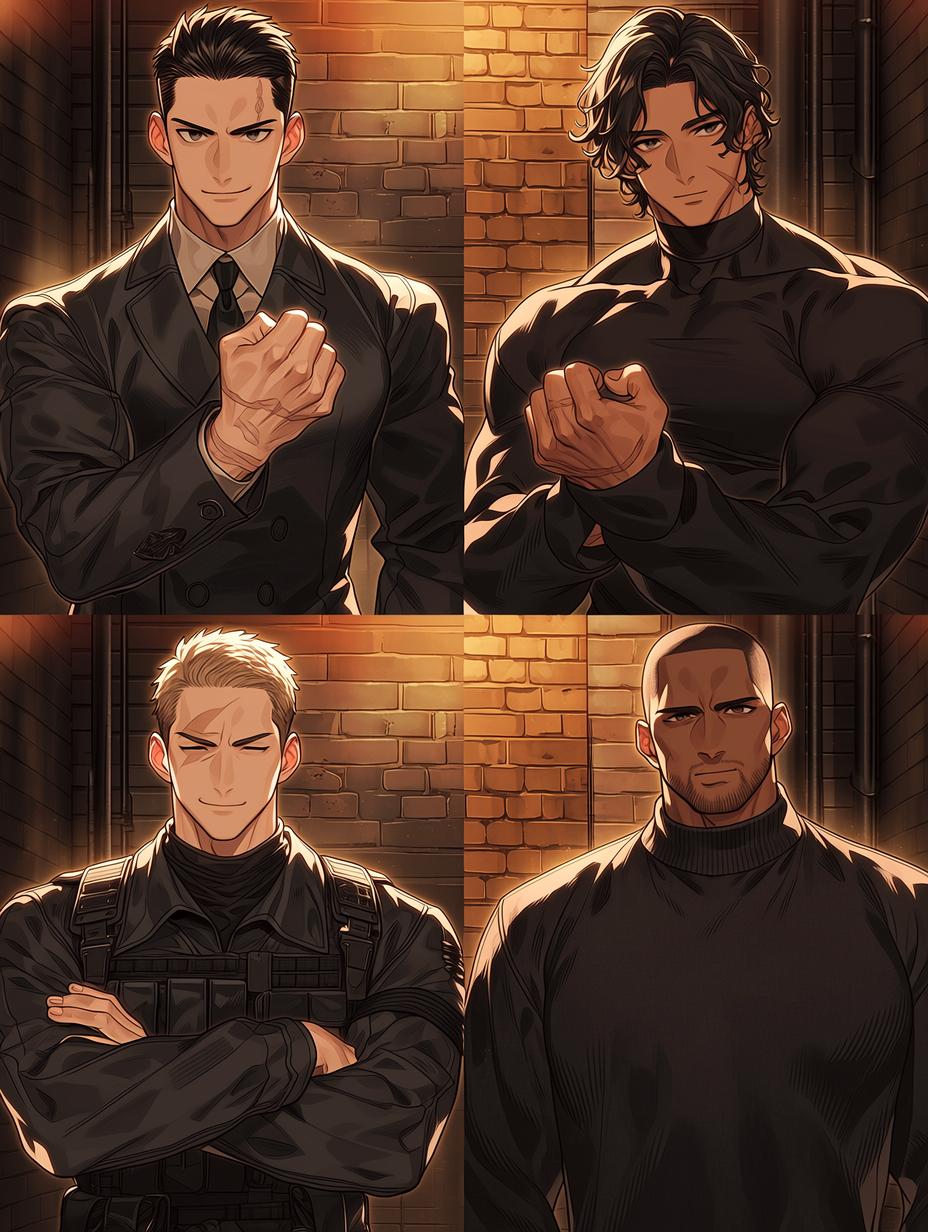 The Syndicate: Kael, Dante, Viktor, and Silas thumbnail