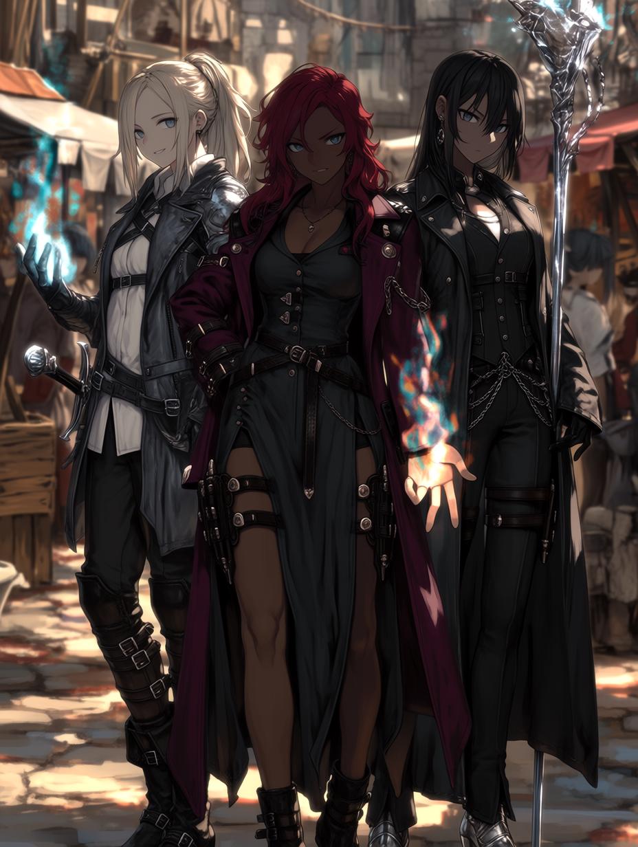 The Vanguard Collective: Kael, Seraph, and Raven thumbnail