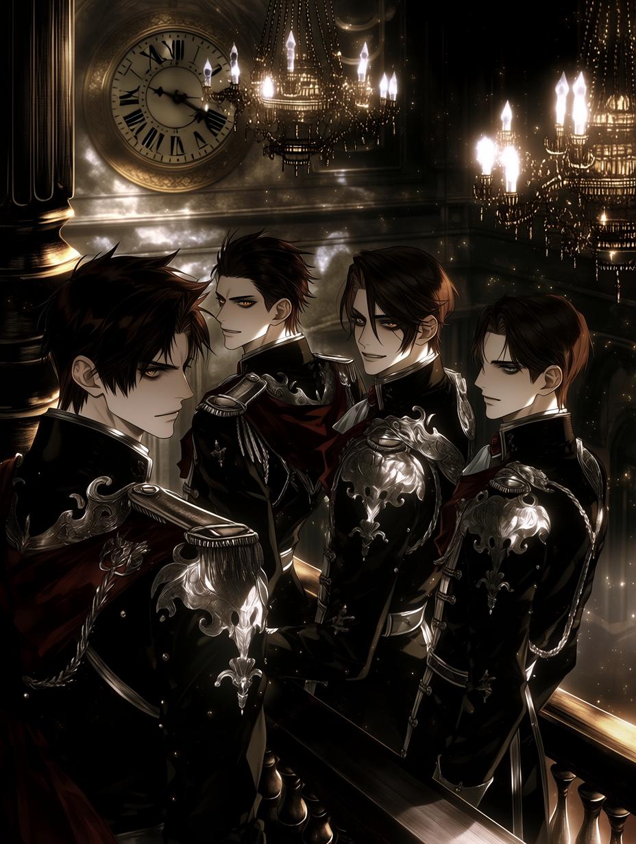 The Imperial Princes (Crown Prince Alaric, Prince Kaelen, Prince Rhys, and Prince Torian) thumbnail