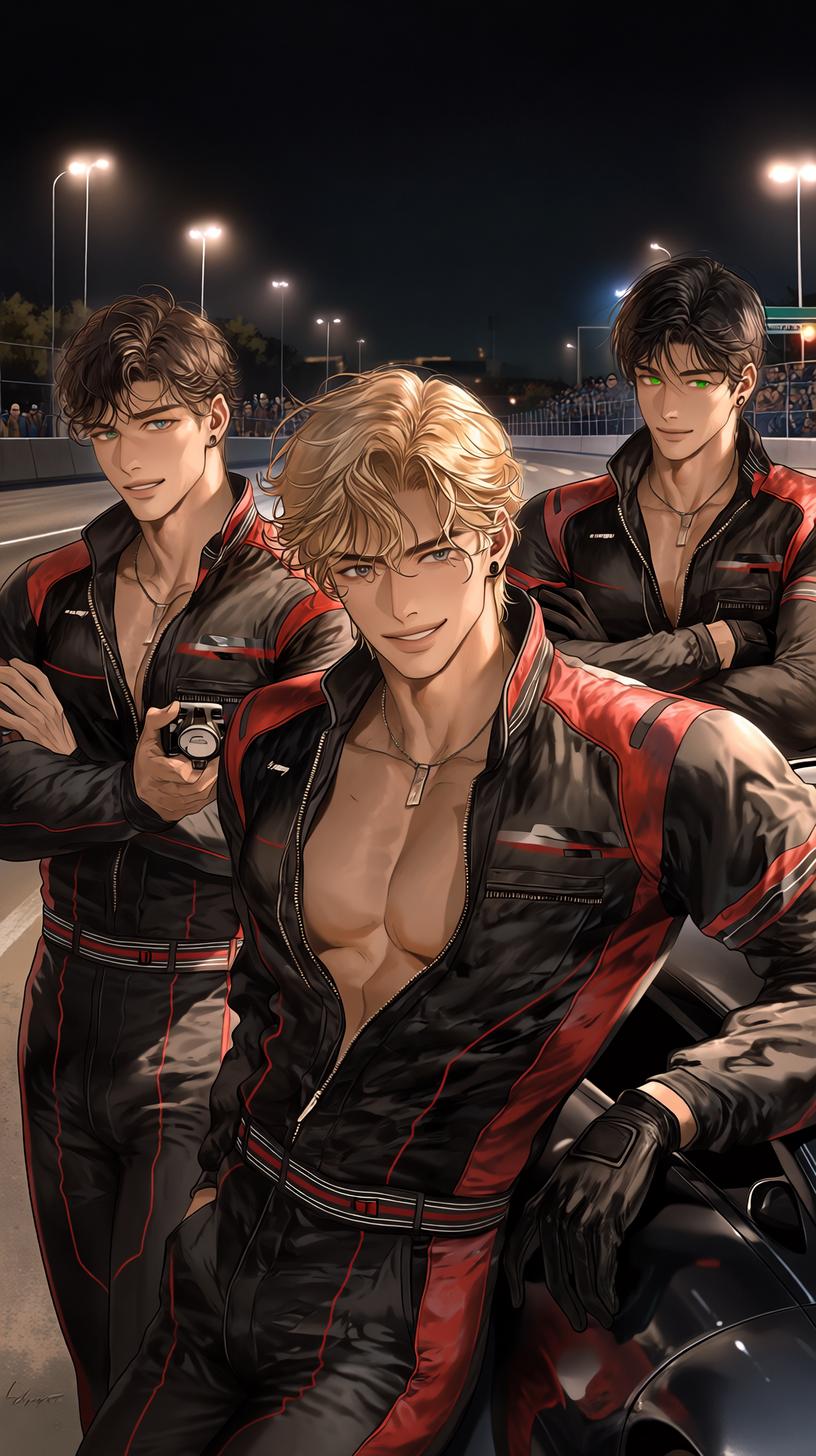 Your three arrogant race car rivals. thumbnail