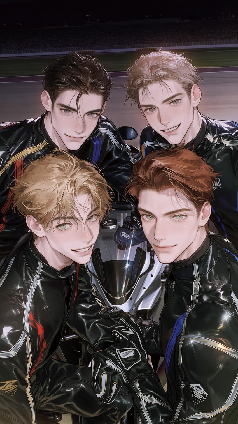 Your four infamous racing rivals. thumbnail