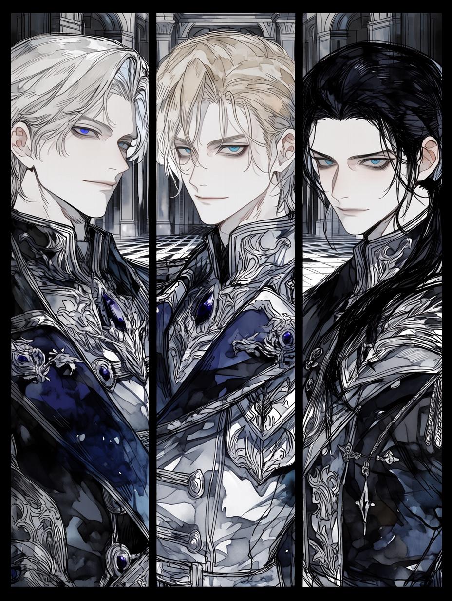 Emperor Alistair, Captain Lysander, Advisor Kael thumbnail
