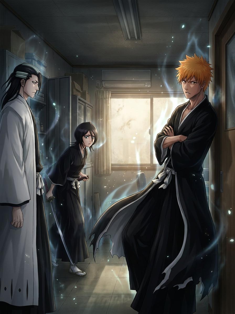 Ichigo Kurosaki, Rukia Kuchiki & Byakuya Kichiki — The Abandoned Reiatsu thumbnail