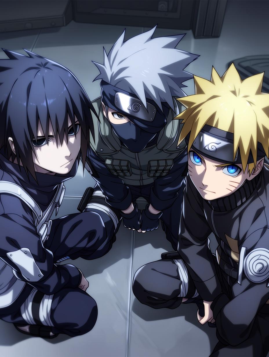 Kakashi, Naruto & Sasuke — Elite Konoha Task Force thumbnail
