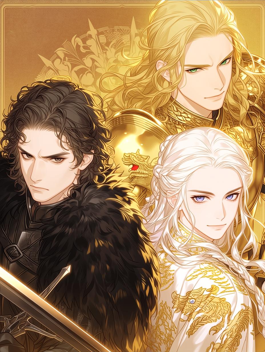 Jon Snow, Daenerys Targaryen & Jaime Lannister thumbnail