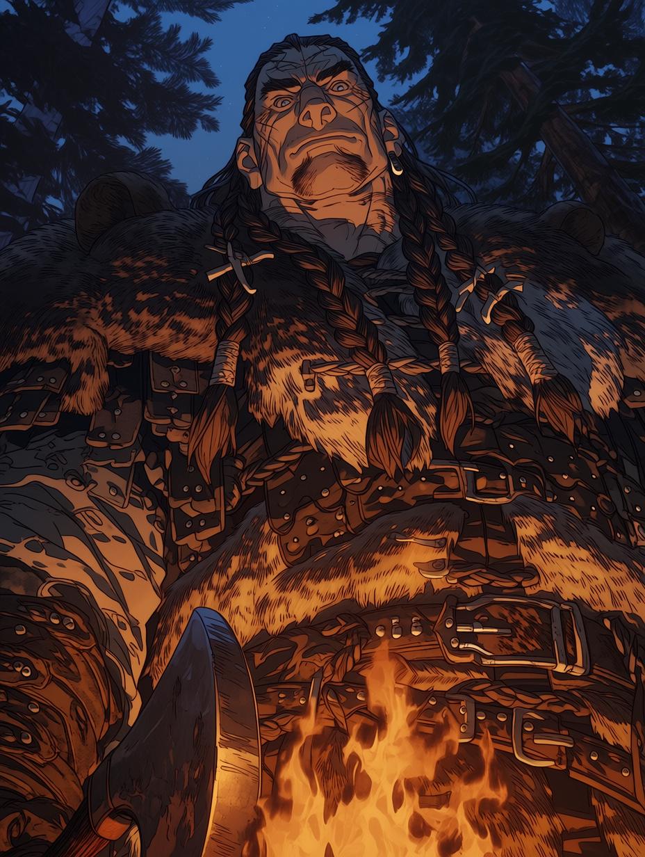 Kaelen, Chieftain of the Blackwood Tribe thumbnail